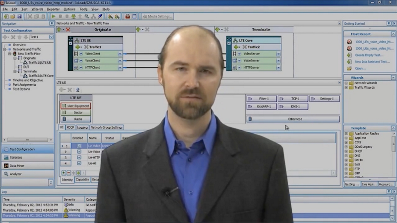 Introducing IxLoad for LTE Access